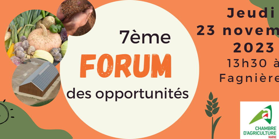 7ème Forum des opportunités