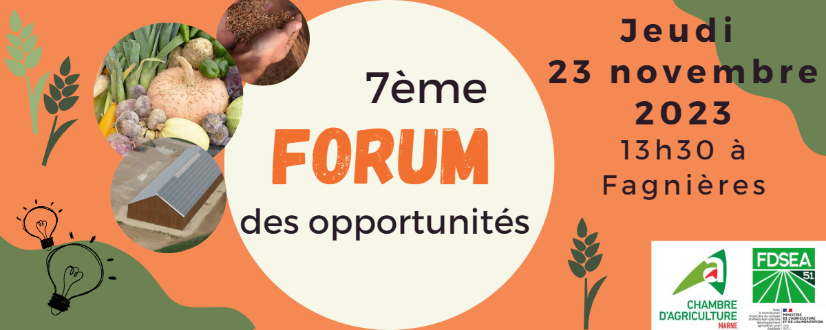 7ème Forum des opportunités