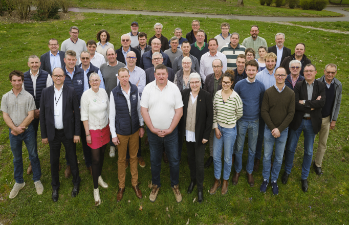 Le nouveau conseil d’administration FDSEA pour le mandat 2026-2029, en partie présent le 6 mars dernier, © Sébastien Chauchot