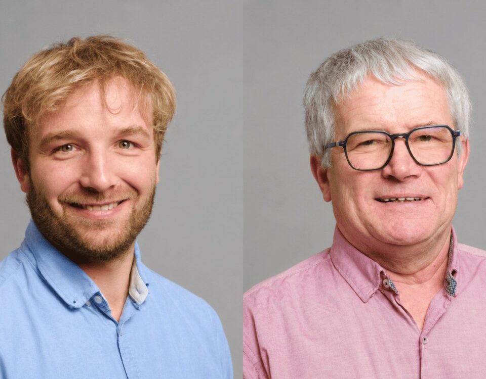 Bastien Lombard, Secrétaire Général Adjoint FDSEA51, Benjamin Pérardel, Président de la section des fermiers et Métayers